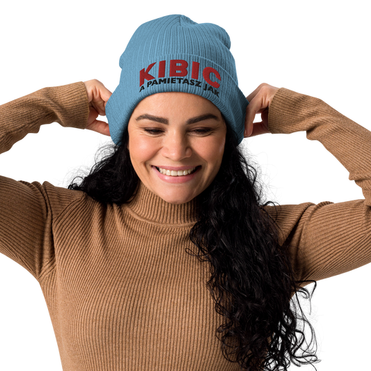 Kibic A Pamietasz Jak Organic ribbed beanie