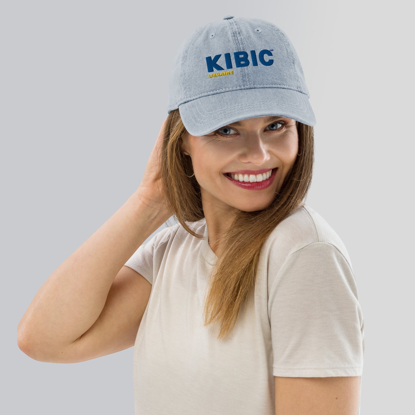 Kibic Ukraine Denim Hat