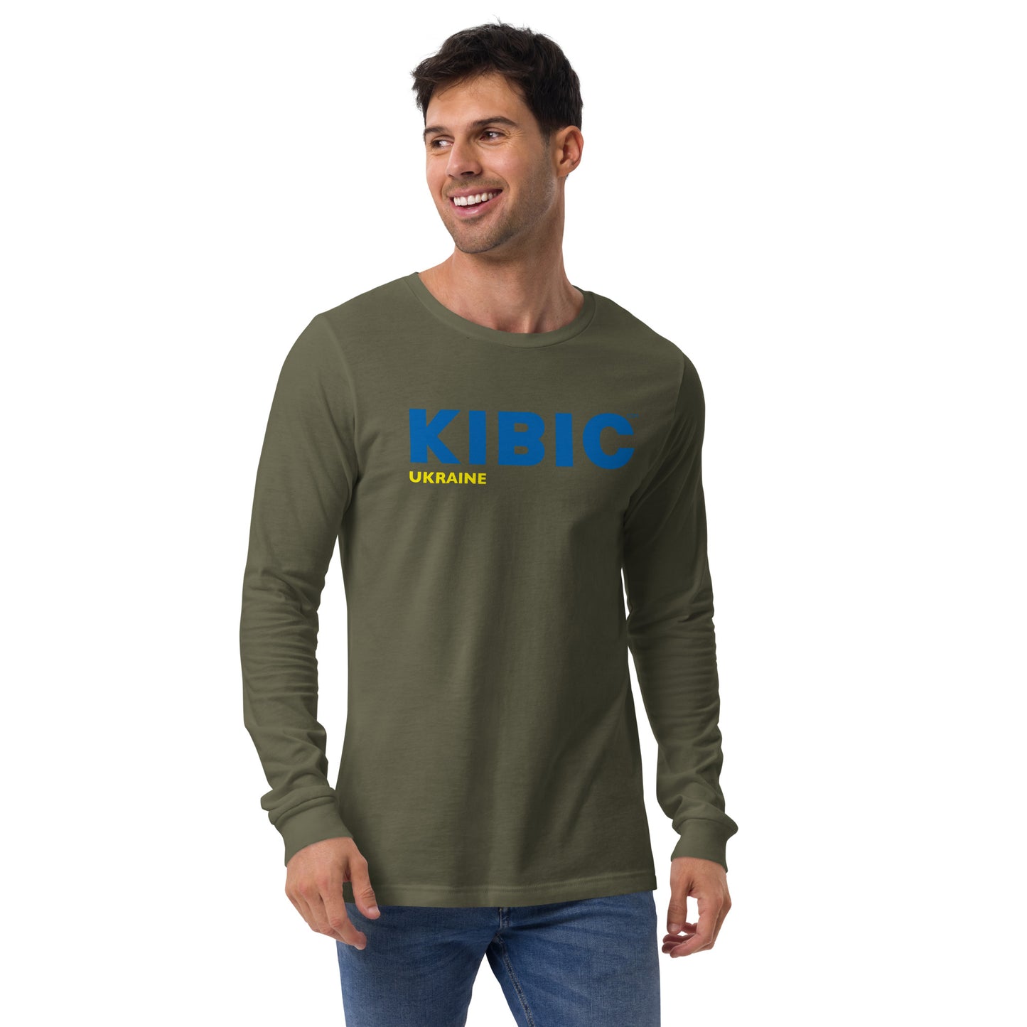 Kibic Ukraine Unisex Long Sleeve T-Shirt